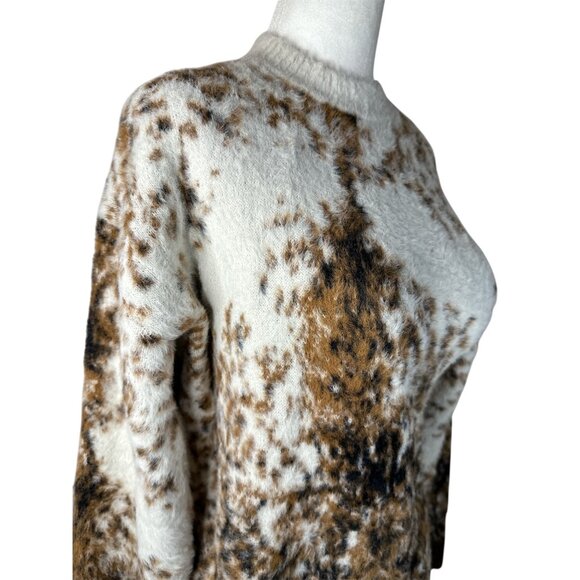 Diesel Itello Sweater in Chocolate Small New Mens Knit Pullover Top - Picture 8 of 16